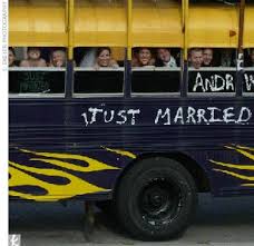 bus to shasta weddings